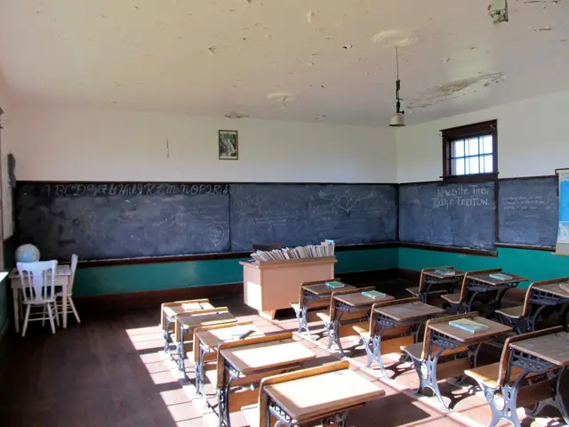 Inside a one-room schoolhouse